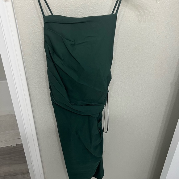 Zara linen blend dress size small NWT - Picture 3 of 3